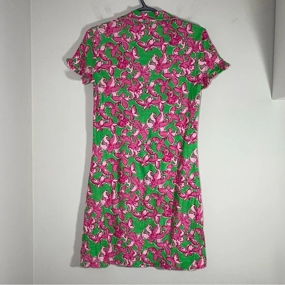 Lilly Pulitzer Carolyn Butterfly Flutter Dress Size XS - Picture 5 of 6